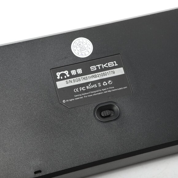 Gaming RBG Keyboard Wired Wireless Bluetooth Rainbow Backlit Black Light 61 Keys - Picture 5 of 11